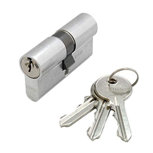 ABUS TITALIUM Halbzylinder 10/35 inkl. 3 Schlüssel - einfacher Türzylinder - verschiedenschließend