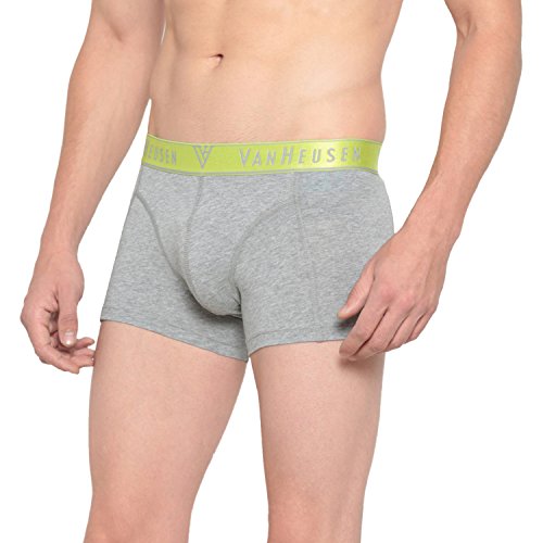 Image of Van Heusen Men's Cotton Regular Fit Solid Trunks