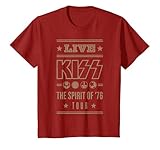 KISS-ザ・スピリット・オブ・'76ツアー Tシャツ