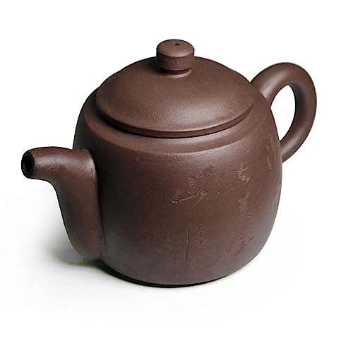 Yxhupot Teapot 9oz/270cc Large Capacity Chinese Yixing Clay Pots Zisha Infuser for Loose Tea