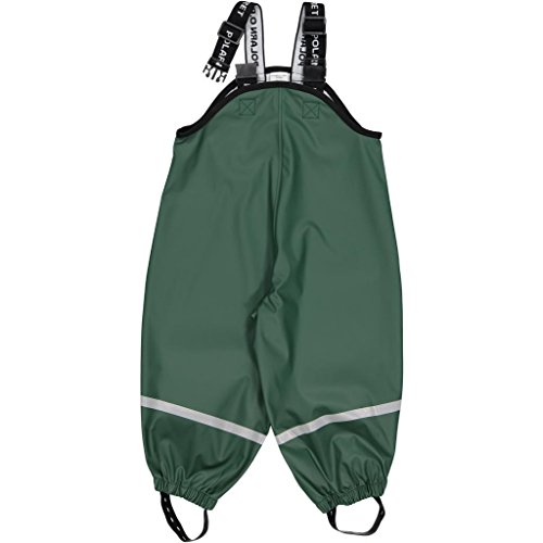Polarn O. Pyret Waterproof RAIN Pants (Baby) - 6-12 Months/Garden Topiary