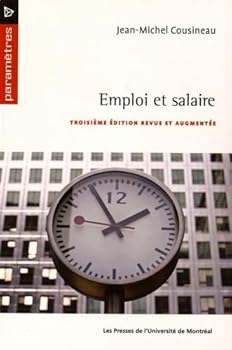 Paperback EMPLOI ET SALAIRE. 3ED REVUE ET AUGMENTEE [French] Book