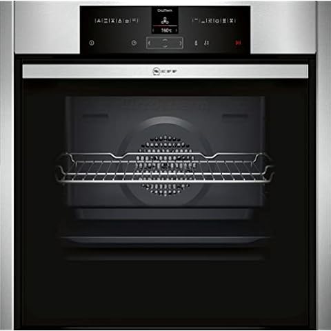 NEFF B55CR22N0 Einbau-Backofen N70 / 60 cm / A+ / 71 l / Edelstahl / Slide&Hide / ShiftControl / Pyrolyse / 12 Betriebsarten Cover