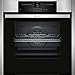 NEFF B55CR22N0 Einbau-Backofen N70 / 60 cm / A+ / 71 l / Edelstahl / Slide&Hide / ShiftControl / Pyrolyse / 12 Betriebsarten