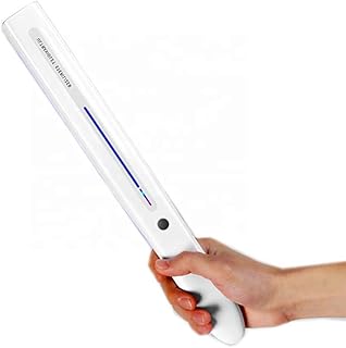 Doctor San - Sanierungstechnik UV-C Desinfektionslampe UVC-Desinfektionsstab UV-Lampe Reise UV-C Lampe 4W mit Akku inkl. USB-Ladekabel weiß