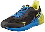 FILA Crusher Teens Laufschuh, Black-Vallarta Blue, 38 EU