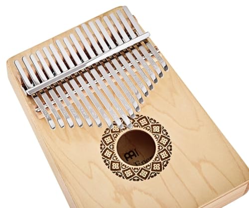 Sonic Energy Schallloch Kalimba – C-Dur, 17 Töne – Ahornholz – Für Meditation, Yoga, Percussion – Inkl. Zubehör (KL1709H)