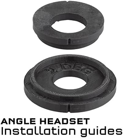 Miniatura 6 de Wolf Tooth EC44 superior EC44 inferior GeoShift 2 grados rendimiento ángulo auricular largo