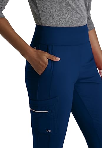 BARCO Calça feminina de corrida de malha de desempenho único - cintura elástica estilo ioga com ajus