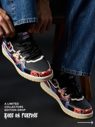 Image of The Souled Store Urban Blaze: Men and Boys Lace Up Low Top Sneakers
