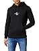 Produktbild Calvin Klein Jeans Herren Monogram Logo Hoodie 836 Hooded Sweatshirt, Ck Black, M