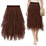 【Diverses Occasions】 Cette jupe A-line en tulle s'adapte avec élégance à toutes les occasions. Idéale pour la vie quotidienne, elle convient également aux bals, cosplay, fêtes, anniversaires, voyages, rendez-vous plage, mariages, réunions familiales, festivals de musique, spectacles de danse, Halloween, carnaval ou célébrations de Noël. Exprimez votre style unique et votre charme lors des événements spéciaux.