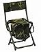 4578 Deluxe 'Quiet Camo' Folding Chair W/pouch WOOLAND CAMO