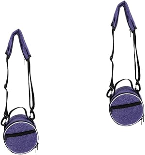 VICASKY 2 Peças Saco De Pandeiro De Aço Tambor De Língua Saco De Tambor Mudo Saco De Prática De Tambor Saco De Tambor De Caixa Organizador De Mala Sacos De Tambor De Língua De Casa Capa