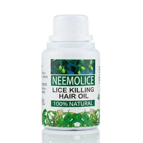 Image of Vibha's | Vibha's Neemolice Oil (Lice Killing Hair Oil) - Natural Herbal Treatment with Neem Extracts for Effective Head Lice & Nit Removal, Soothes Scalp, Reduces Itching, and Prevents Re-Infestation | Safe for All Hair Types - 100 ml