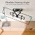 MOUNT PRO Full Motion TV Mount for Most 42-82 inch TVs, Wall Mount TV Bracket with Swivel Articulating Extension Tilt Arms, Television Wall Mount Max VESA 600x400mm, 100lbs Loading, Fits Max 16" Studs