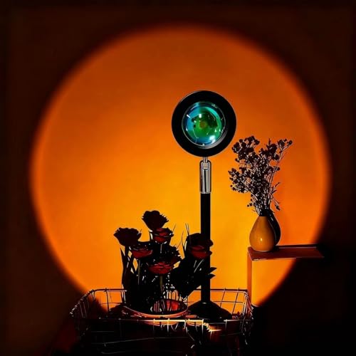ZIRIKEDAI Sunset Lamp Projector – 16-Color RGB with Remote & Music Sync — view 5