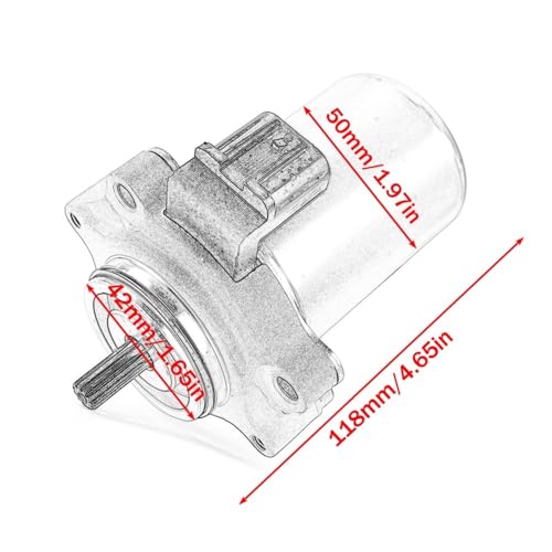 Motor de arranque de alta durabilidad para Forza y VFR 1200X 2