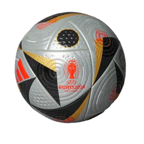 adidas Euro 24 Finals Pro Match Ball - Seamless Construction, FIFA Quality Pro Certified