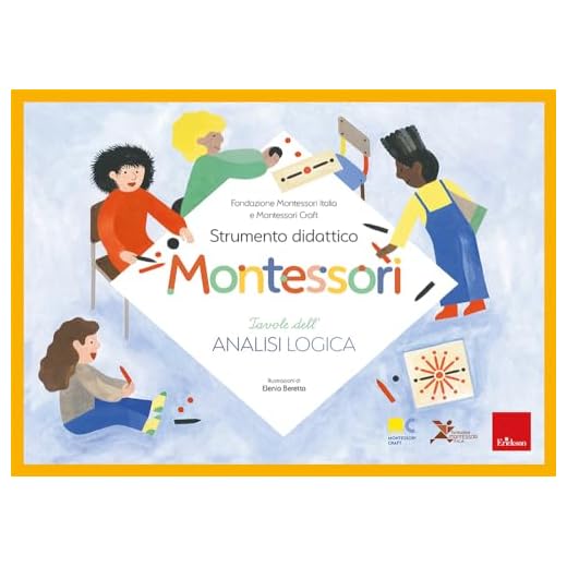 Tavole dell'analisi logica. Strumento didattico Montessori. Con Libro. Con Prodotti vari