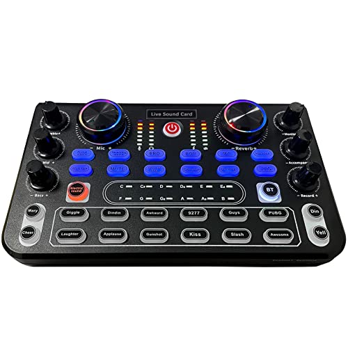 RUBEHOOW Mezcladores de Audio, Consolas DJ, Dispositivos de Streaming para grabación en Vivo y...