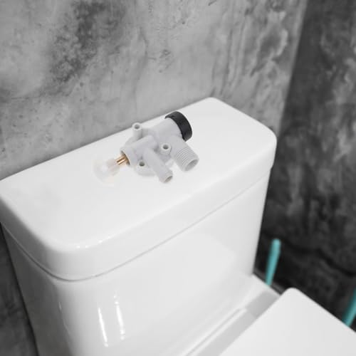 Image of Rv Toilet Water Valve Kit Replacement for Camper Toilets Flush Control Assembly Easy Installation Compatible with Most Rvs 4.13X2.75X1.18 Inches