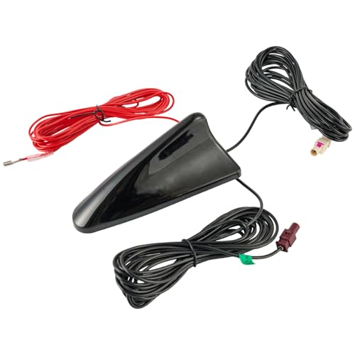 Amplificador Señal Fakra F a B Vecys Cable RG174 5m Antena Techo Coche Radio Digital Dab Estéreo FM