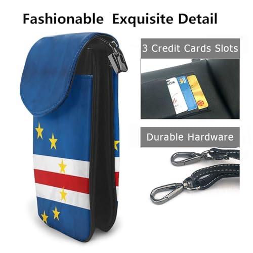 Small Crossbody Bags PU Leather Cell Phone Purse Women's Handbags Wallet Phones Shoulder Bag Adjustable Strap2