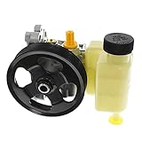 waltyotur Power Steering Pump with Pulley & Reservoir Replacement for Mazda 6 2006 2007 l4 2.3L