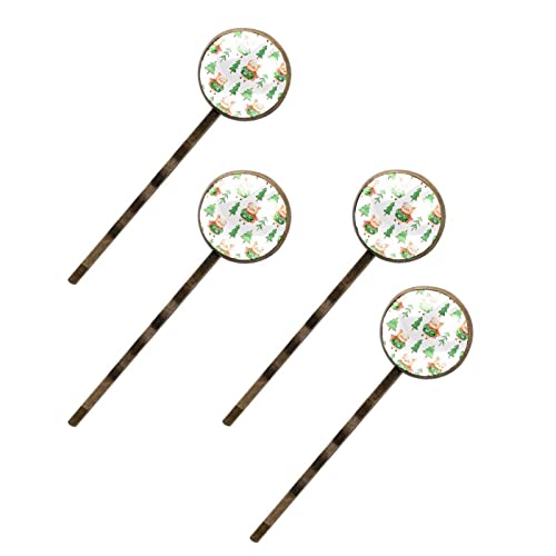 Barrettes à cheveux cochon avec pull vert pour vos coiffures quotidiennes