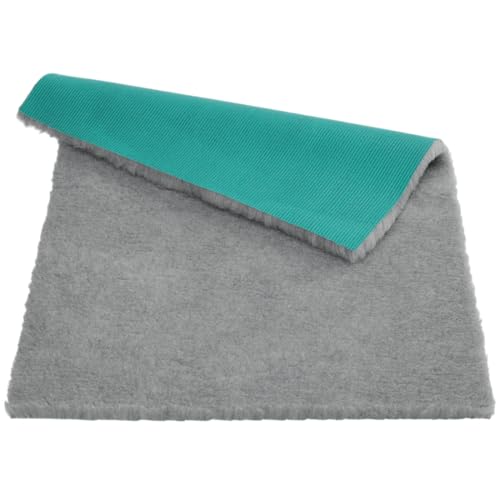Medbed Premium - Die medizinische Hundedecke: rutschfest, feuchtigkeitsabsorbierend, atmungsaktiv und waschbar (grau, 50 x 70 cm)