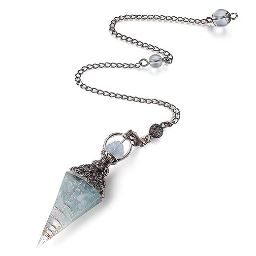 MAIBAOTA Aquamarine Crystal Pendulum