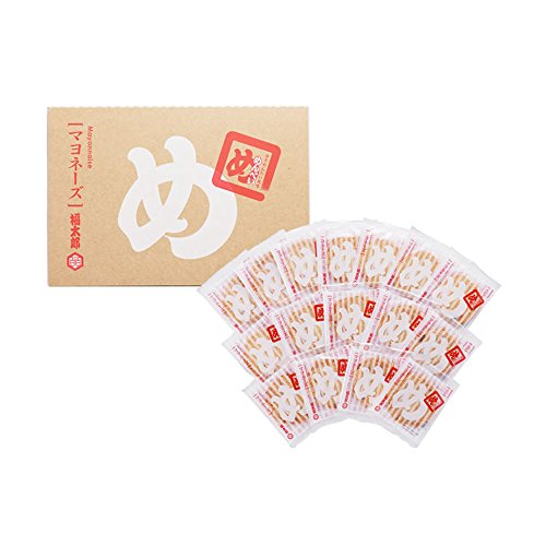 【 福太郎 】 めんべい マヨネーズ味(2枚×16袋) 福岡 土産 辛子めんたい 風味 せんべい