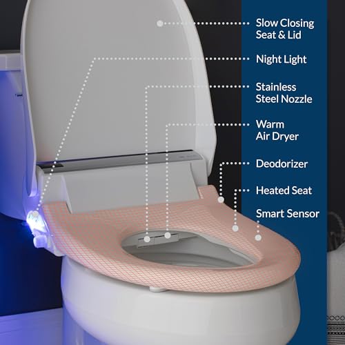 Bio Bidet BB-2000R Bb2000 Round White Smart, Premier Class Bidet Toilet Seat thumb #3