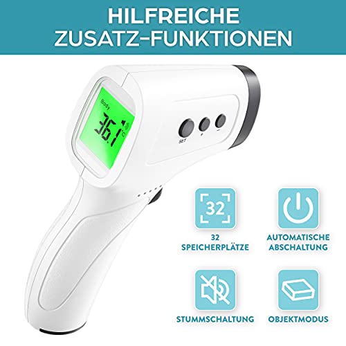 Stirnthermometer Volvion V7 für kontaktlose Fiebermessung