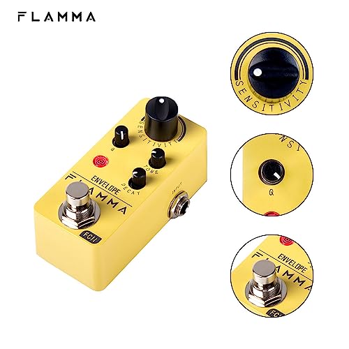 Flamma FC11-F06 Auto Wah Pedal Envelope Filter Guitar Effects Pedal True Bypass thumb #7