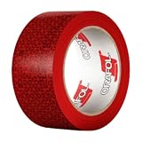 Protrailer | Rotes Konturband nach ECE-Regel 104, selbstklebend, für harte Oberflächen. Preis pro Meter. | Anhänger
