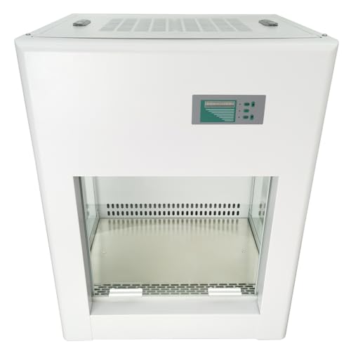 HQHAOTWU Laboratory Desktop Type LED Cleaning Table 110W Mini Laminar Flow Cabinet for Test Samples 110V
