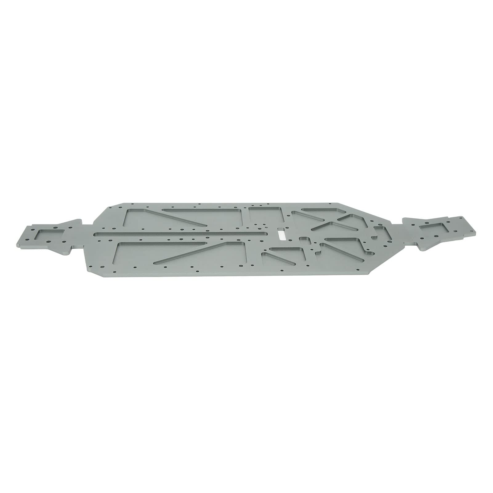 Hochfeste RC-Chassisplatte, CNC-Bearbeitung, Wirksamer Schutz für ZD Racing 07 1/7 Modellautos 19,57 X 6,42 Zoll