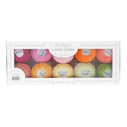 Pack de couleurs Scheepjes Candy Floss 10 x 20 g - Fruit de la passion – vue 2