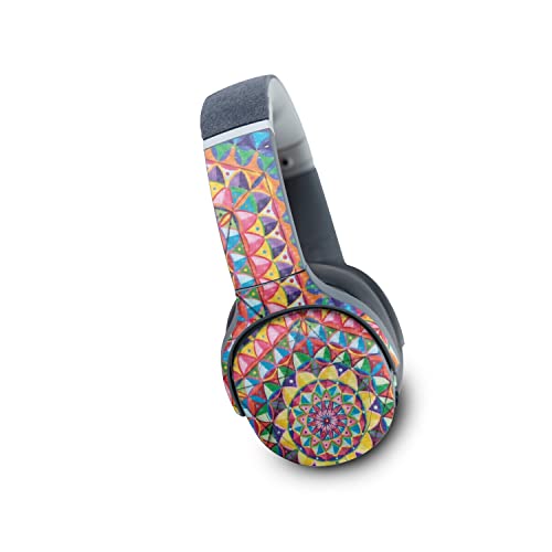 Image of MightySkins Carbon Fiber Skin Compatible with Skullcandy Crusher Evo Wireless - Rainbow Kaleidoscope | Protective, Durable Textured Carbon Fiber Finish | Easy to Apply