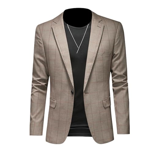 Blazer décontracté coupe ajustée style coréen veste tendance homme
