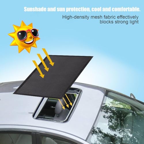 Protector de techo corredizo automático universal con protección UV para coche 5