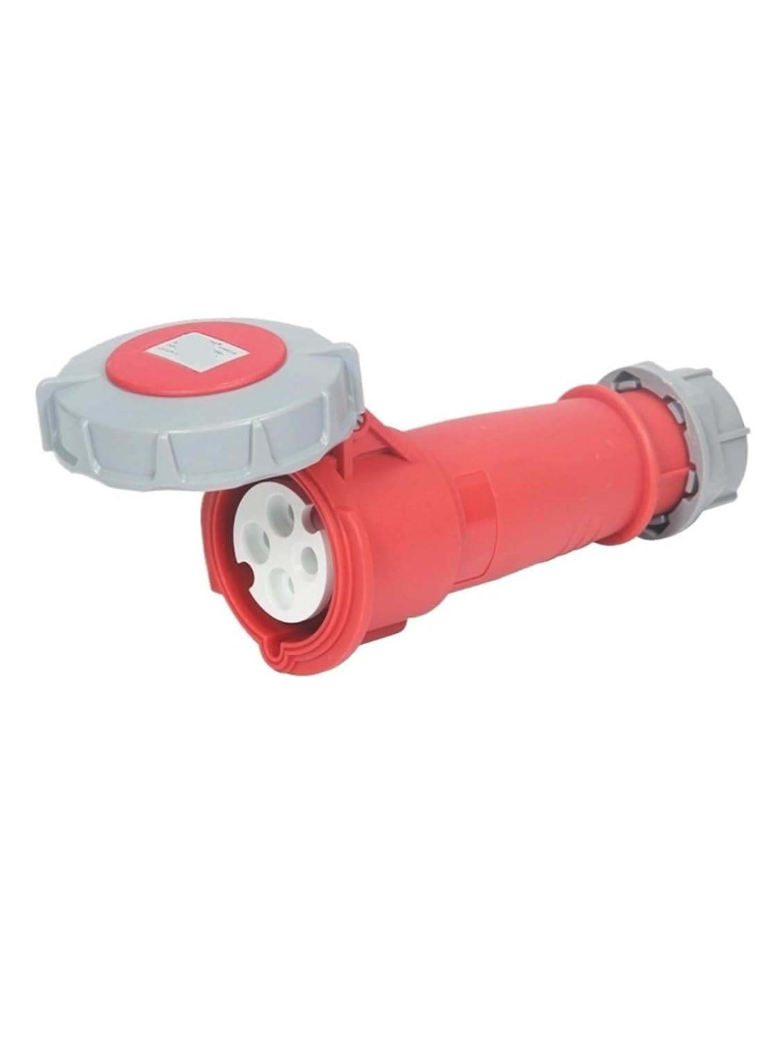 IP67 Waterproof 16A32A Aviation Industry Plug and Socket 3-pin 4-Wire 5-Hole Male and Female Docking Connector(5-core16Asurface-mountedsocket)