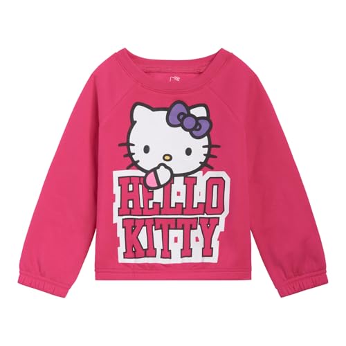 Image of Hello Kitty Girls' Fleece Sweatshirt and Pants Set Toddler to Big Kid
