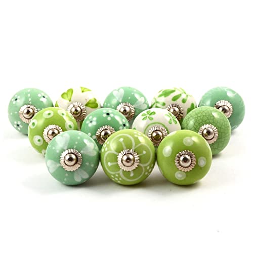 The Boho Street Ceramic Knobs 12er Set