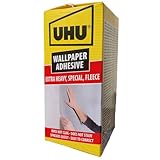 UHU - pegamento extra fuerte para papeles pintados pesados, extra pesados ​​y especiales, 180 gramos…