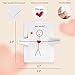Set 3 Funny Stick Man Love You Greeting Cards, Gen Alpha Adorable Keepsake for Boyfriend Girlfriend, Romantic Pop-Up Love Card, Valentine’s Day, Birthday Gifts for Mom (Love You)
