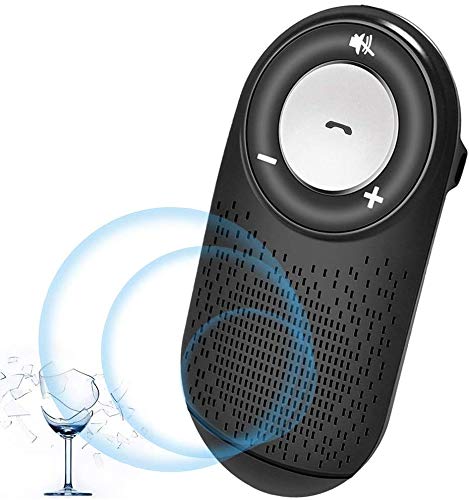 Aigital Bluetooth Car Speaker, Bluetooth Handsfree in-Car Speaker and HD Sound for Phone