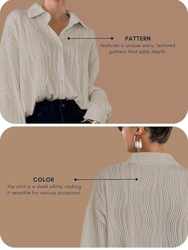 Image of Leriya Fashion Oversized Shirt for Women | Shirt for Women Stylish Western | Long Shirt for Women